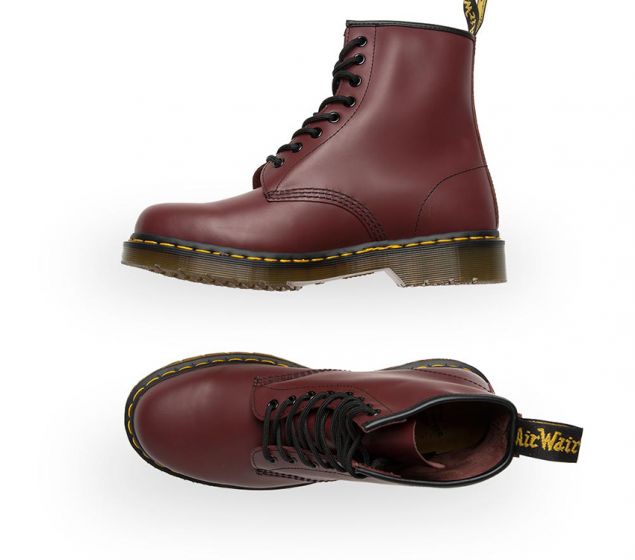 DR MARTENS | BOTA 1460Z DMC DE 8 OJALES | CEREZA SUAVE