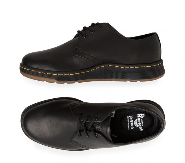 DR MARTENS | ZAPATO CAVENDISH DE 3 OJALES NEGRO