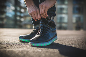 Zapatillas altas LED